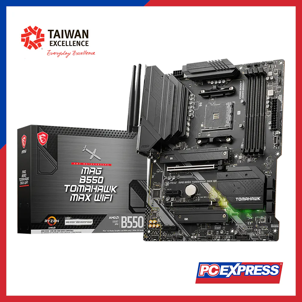 MSI MAG B550 Tomahawk Max WiFi PCIe 3.0 ATX Motherboard