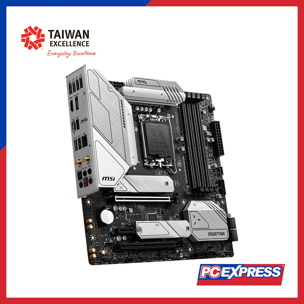 MSI MAG B660M MORTAR WIFI DDR4 mATX Motherboard - Image 3