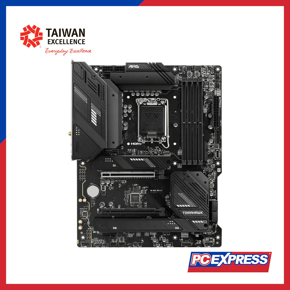 MSI MAG B760 TOMAHAWK WIFI ATX Motherboard