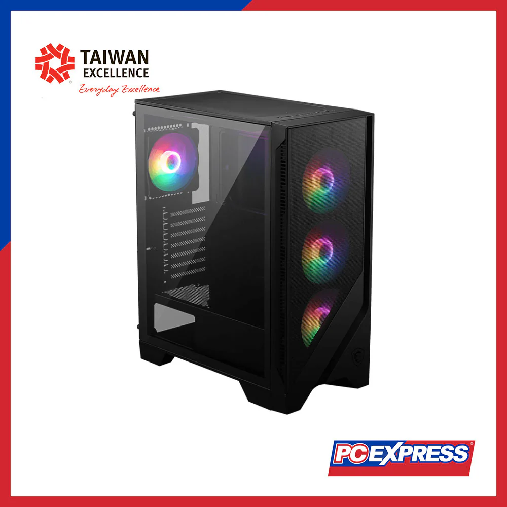 MSI MAG FORGE 120A AIRFLOW Tempered Glass ARGB MId Tower Gaming Chassis - Image 7