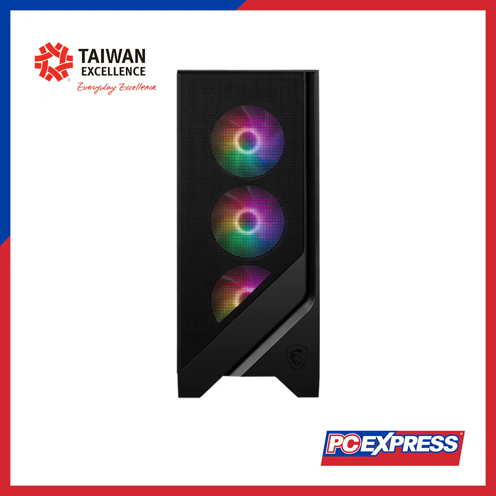 MSI MAG FORGE 120A AIRFLOW Tempered Glass ARGB MId Tower Gaming Chassis - Image 8