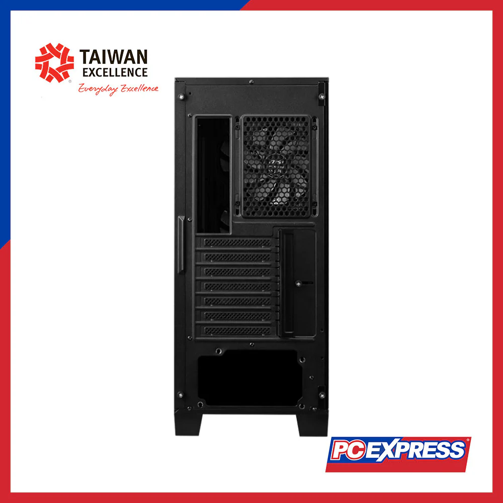 MSI MAG FORGE 320R AIRFLOW ARGB Tempered Glass Chassis (Black) - Image 6