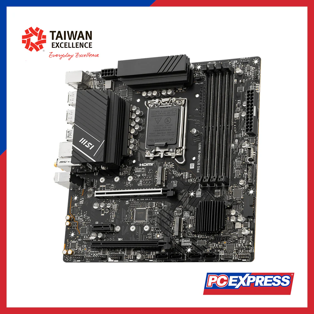 MSI PRO B760M-A Wifi (DR5) Motherboard - Image 3