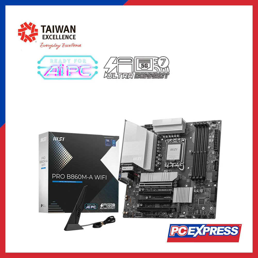 MSI PRO B860M-A WIFI Micro-ATX Motherboard - Image 5