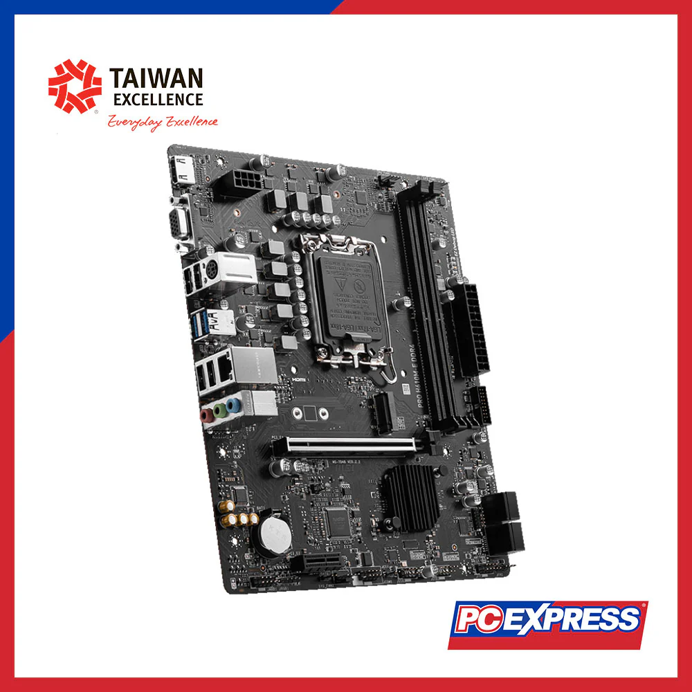 MSI PRO H610M-E DDR4 Micro-ATX Motheboard - Image 3
