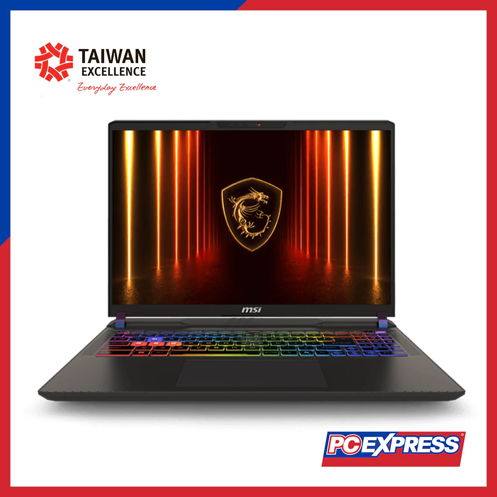 MSI Vector 16 HX AI A2XWHG-459PH GeForce RTX™ 5070Ti Intel® Core™ Ultra 9 Laptop (Cosmos Gray)