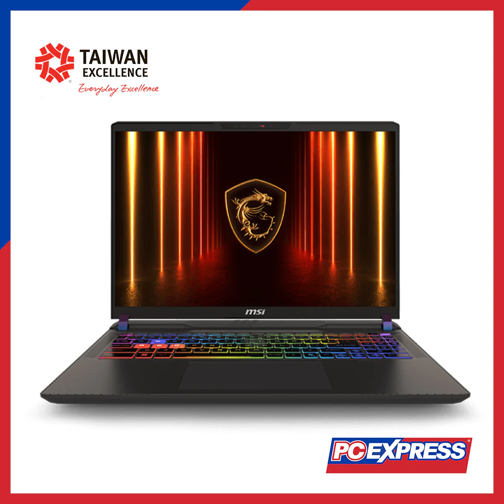 MSI Vector 16 HX AI A2XWJG-486PH GeForce RTX™ 5090 Intel® Core™ Ultra 9 Laptop (Cosmos Gray)