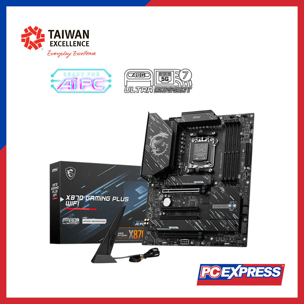 MSI X870 GAMING PLUS WIFI ATX Motherboard - Image 5