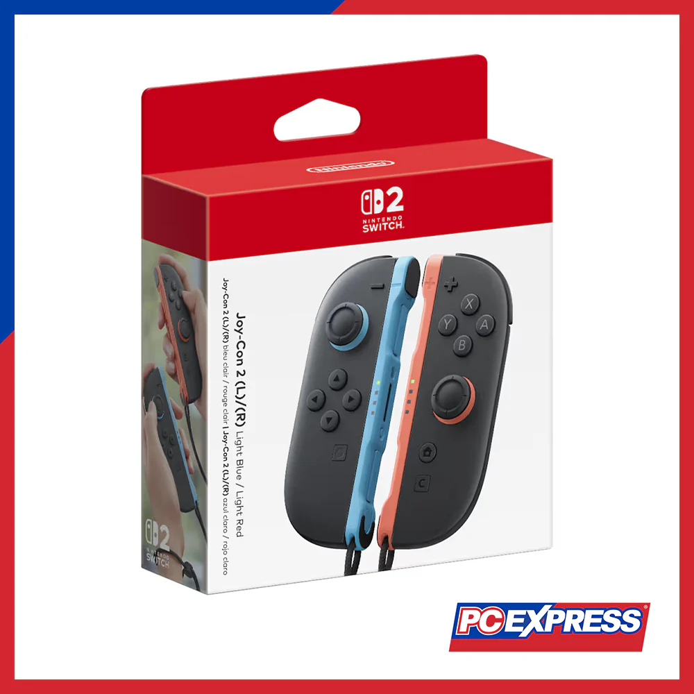 NINTENDO Joy-Con™ 2 Game Controllers - Light Blue/Light Red