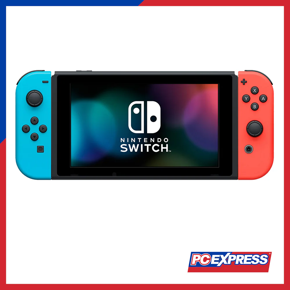 NINTENDO Switch™ V2 Neon Blue/RED+Pikmin 4 - Image 4