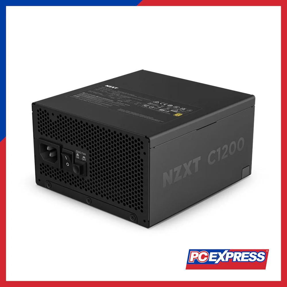 NZXT C1200 1200W 80+ Gold ATX 3.1 Fully Modular Power Supply (Black) - Image 2
