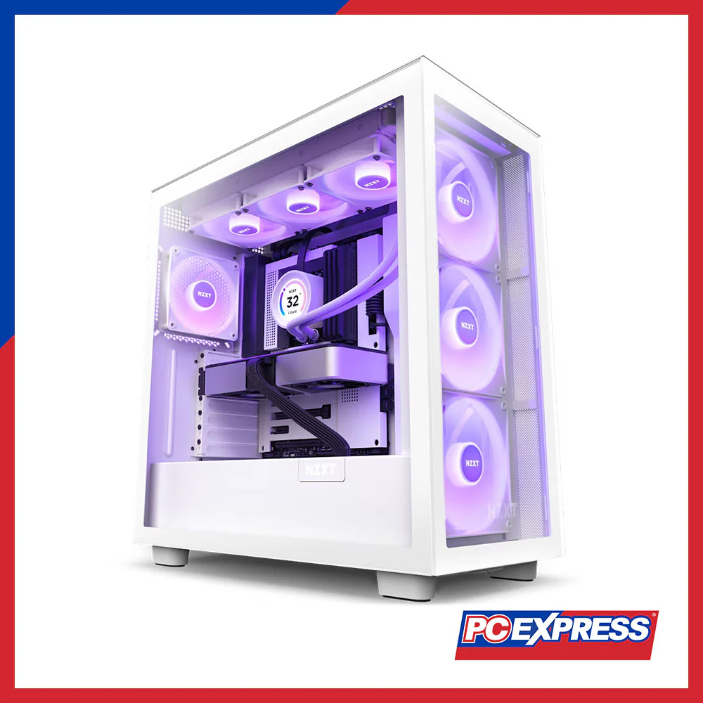 NZXT Kraken Elite 360mm All in One Liquid Cooler with RGB fans (White) - Image 6