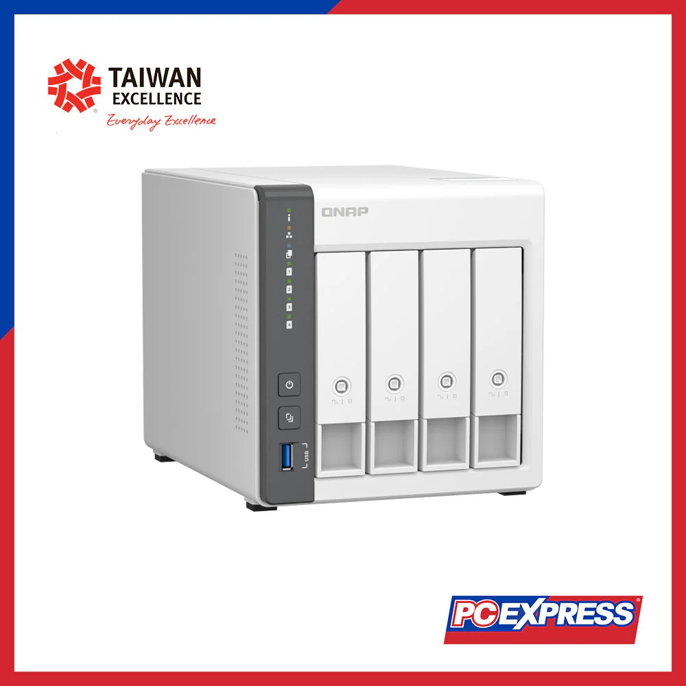 QNAP TS-433-4G 4-BAY Tower NAS Server - Image 10