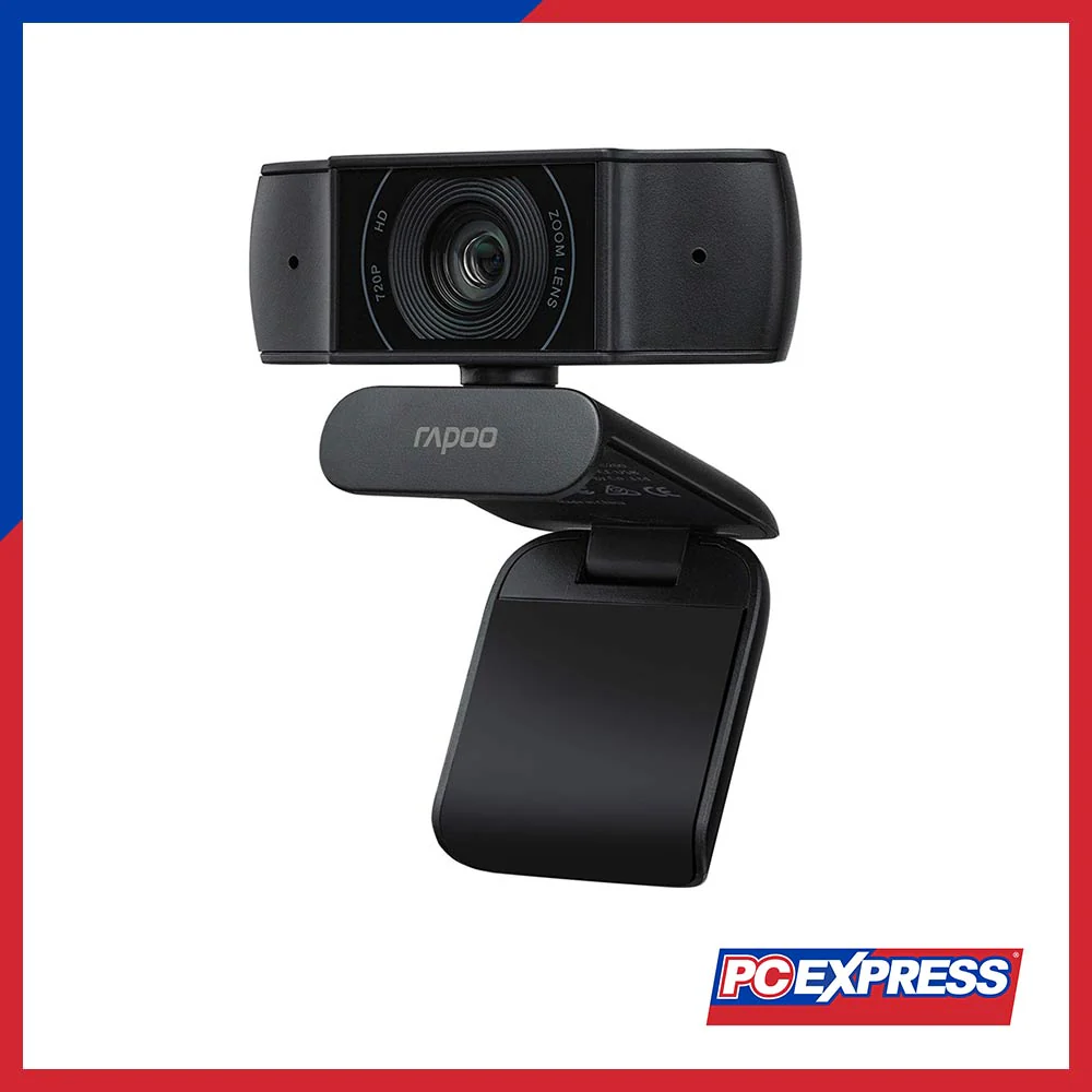 RAPOO C200 Webcam 720P HD 360®° Horizontal with Microphone - Image 2