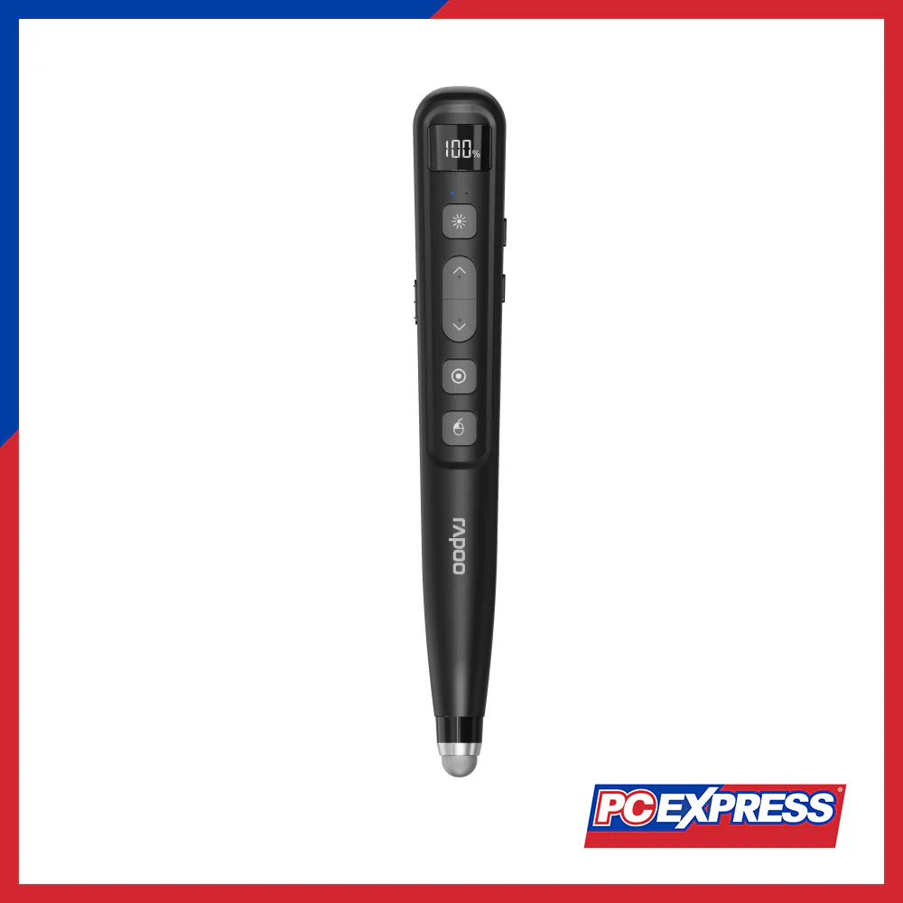 RAPOO XR310 Spotlight Presenter 2.4G Wireless Connection - Black