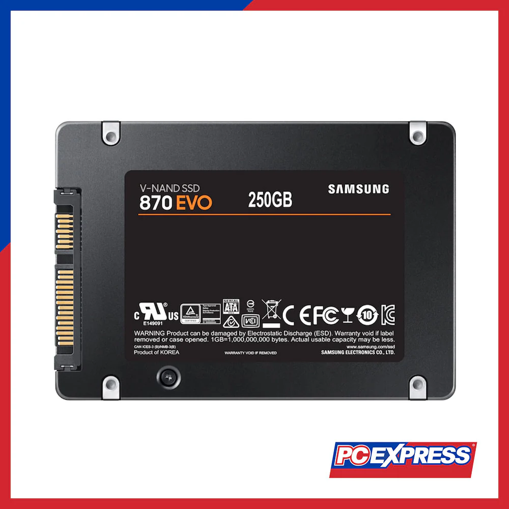 SAMSUNG 250GB 870 EVO (MZ-77E250BW/EU) Solid State Drive - Image 5