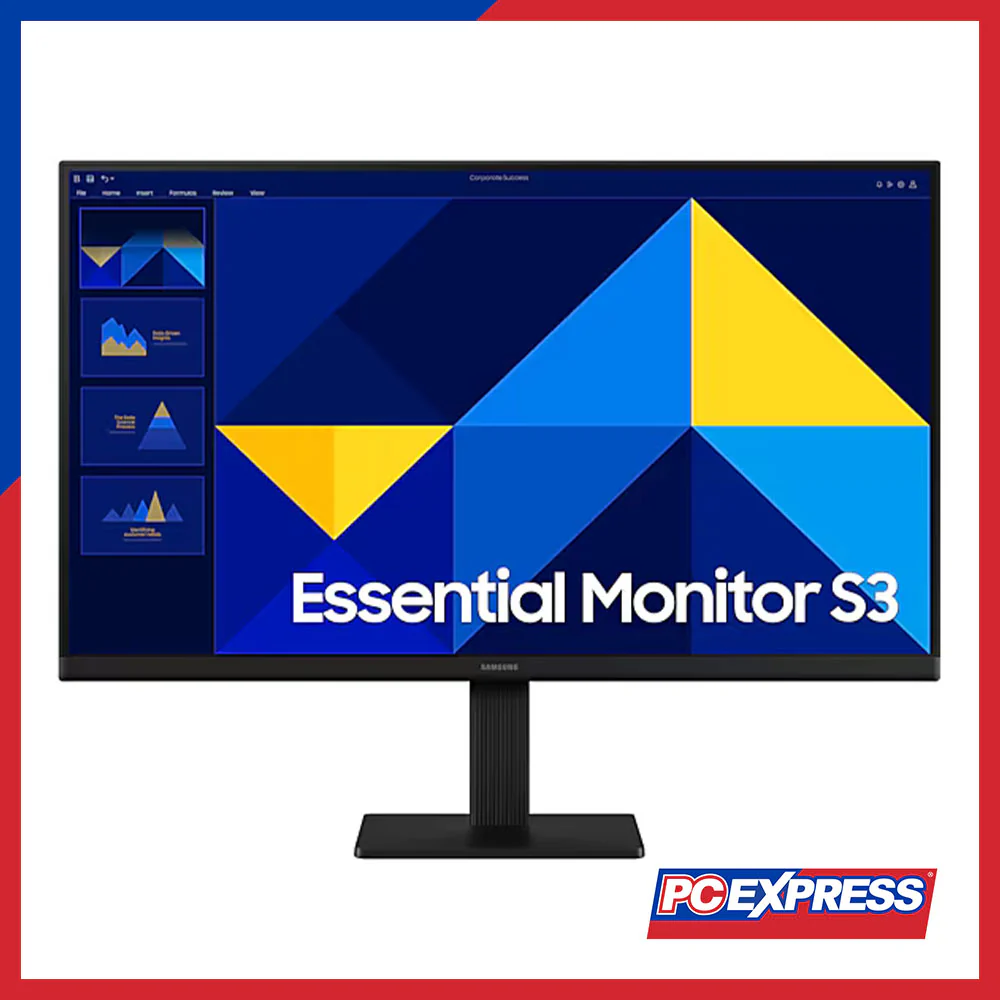 SAMSUNG 27" Essential S3 LS27D300GAEXXP Full-HD Monitor