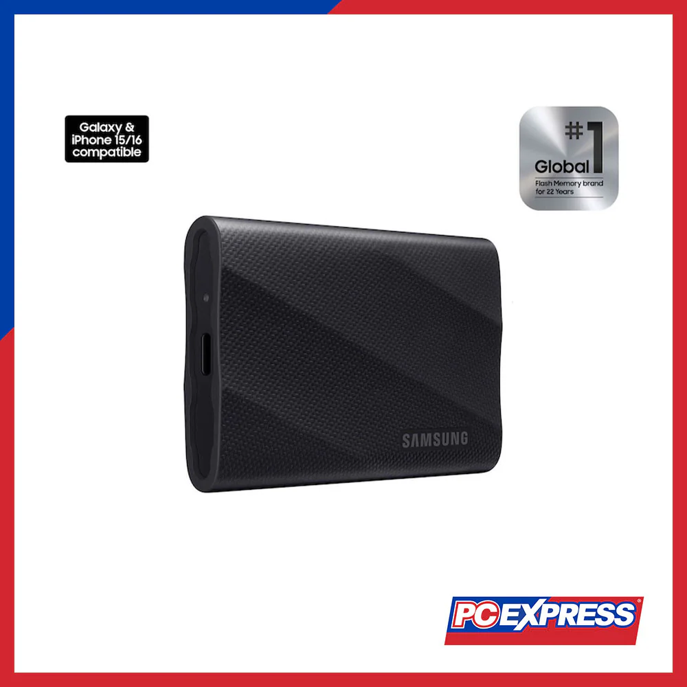 SAMSUNG Portable Solid State Drive T9 (MU-PG2T0B/WW) USB 3.2 Gen2x2 2TB (Black) - Image 3