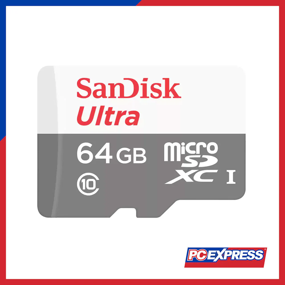 SANDISK ULTRA® 64GB microSDXC UHS-I CARD