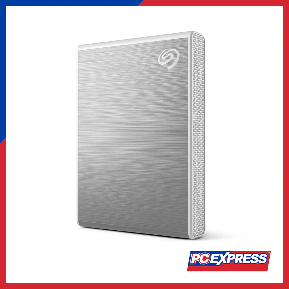 SEAGATE 1TB One Touch External Solid State Drive (Silver) - Image 2