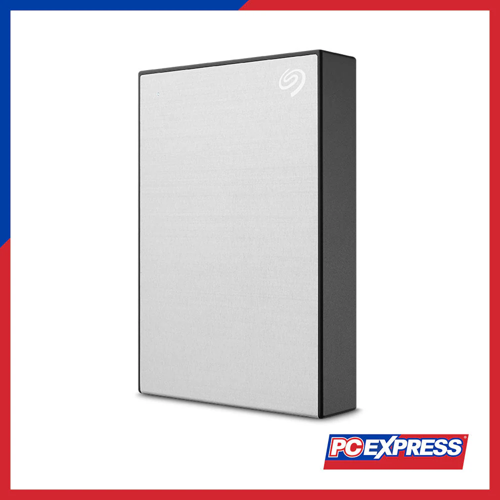 SEAGATE 1TB ONE TOUCH SLIM (STKY1000401) External Hard Drive (Silver) - Image 2