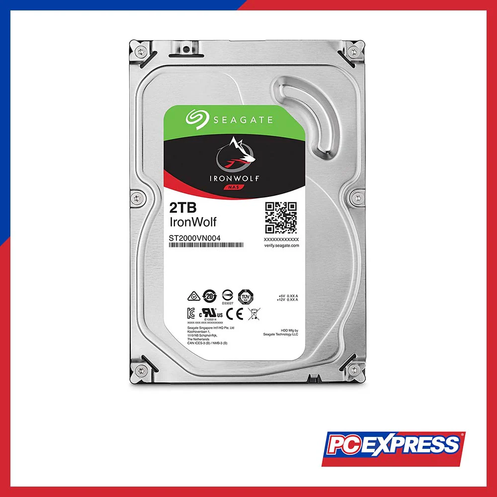 SEAGATE 2TB Sata Ironwolf (ST2000VN004) NAS Hard Drive - Image 4