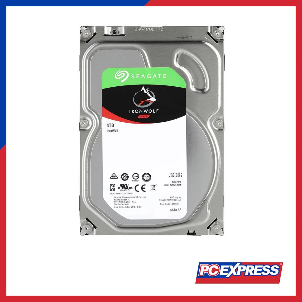 SEAGATE 4TB Sata Ironwolf (ST4000VN006) NAS Hard Drive - Image 4