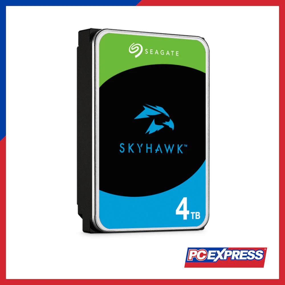 SEAGATE 4TB SATA SKYHAWK (ST4000VX/007/013/016) Surveillance Hard Drive - Image 3
