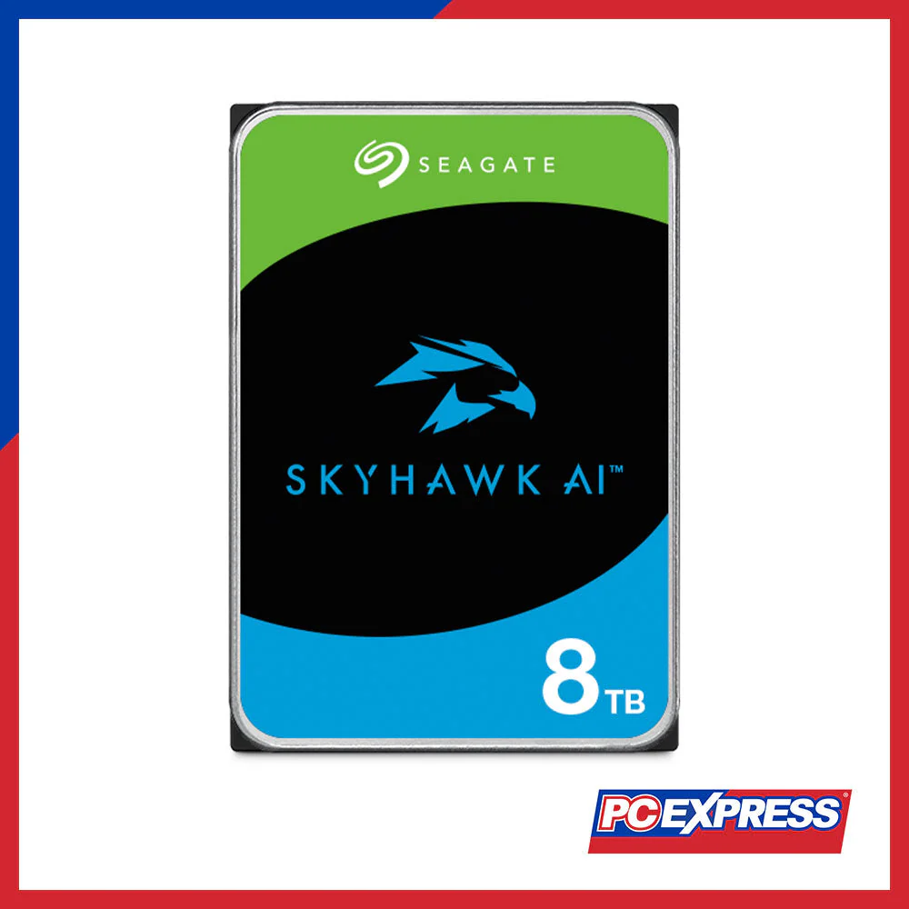 SEAGATE 8TB SKYHAWK AI (ST8000VE001) Surveillance Hard Drive - Image 2