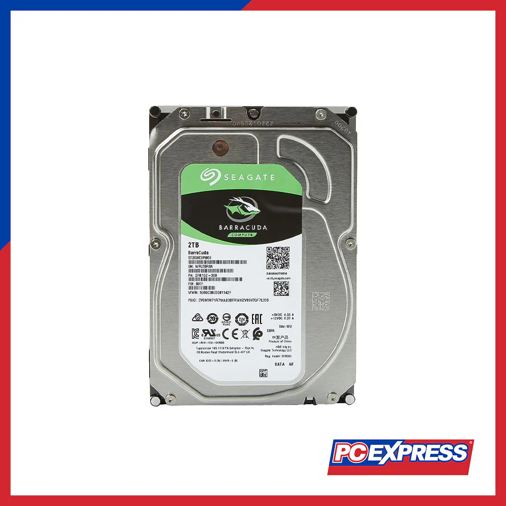 SEAGATE BarraCuda 2TB 3.5" Hard Drive (ST2000DM008) - Image 4