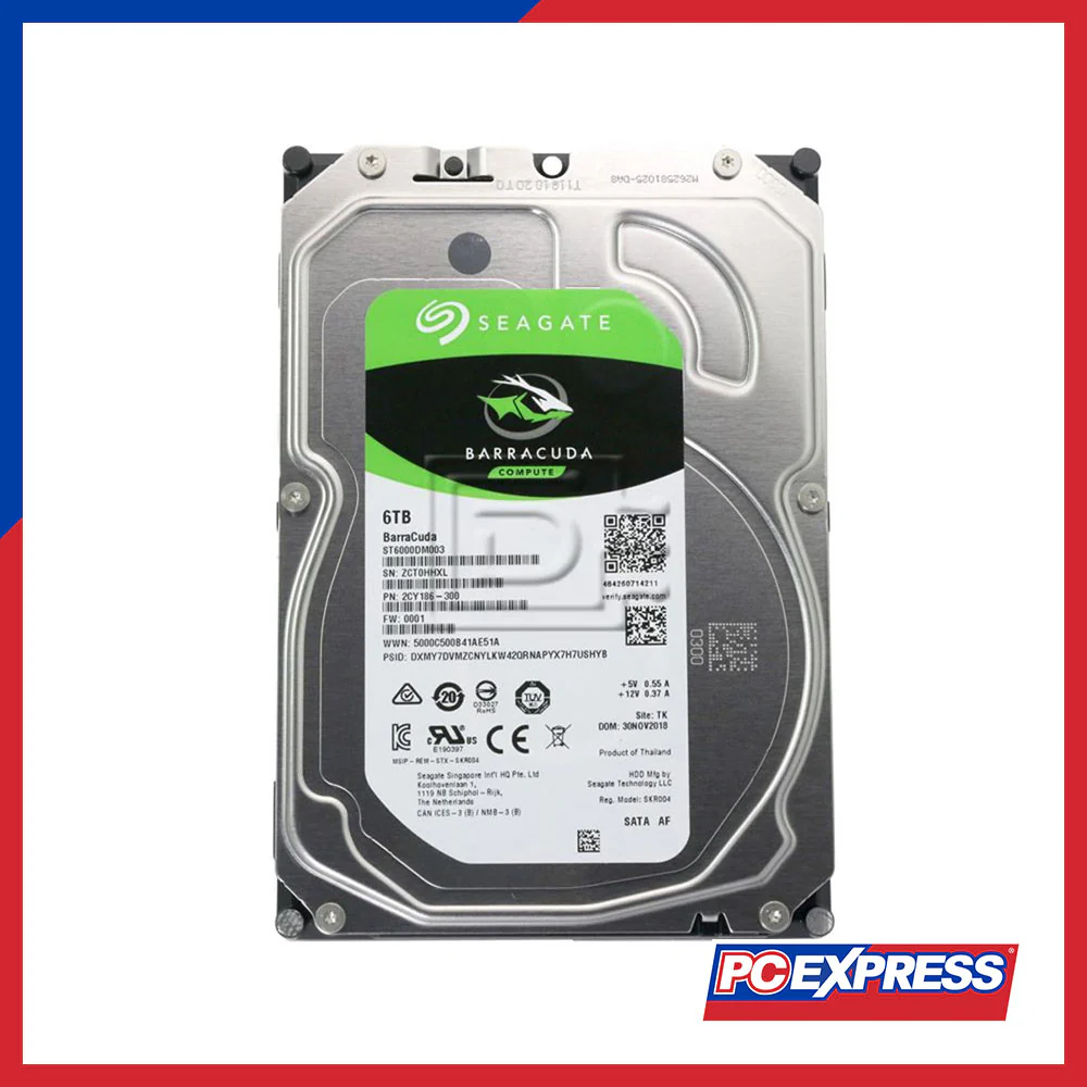 SEAGATE BarraCuda 6TB 3.5" Hard Drive (ST6000DM003) - Image 5