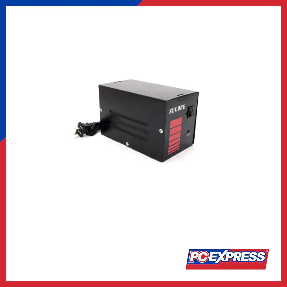 SECURE 3S 500W AVR - Black - Image 2