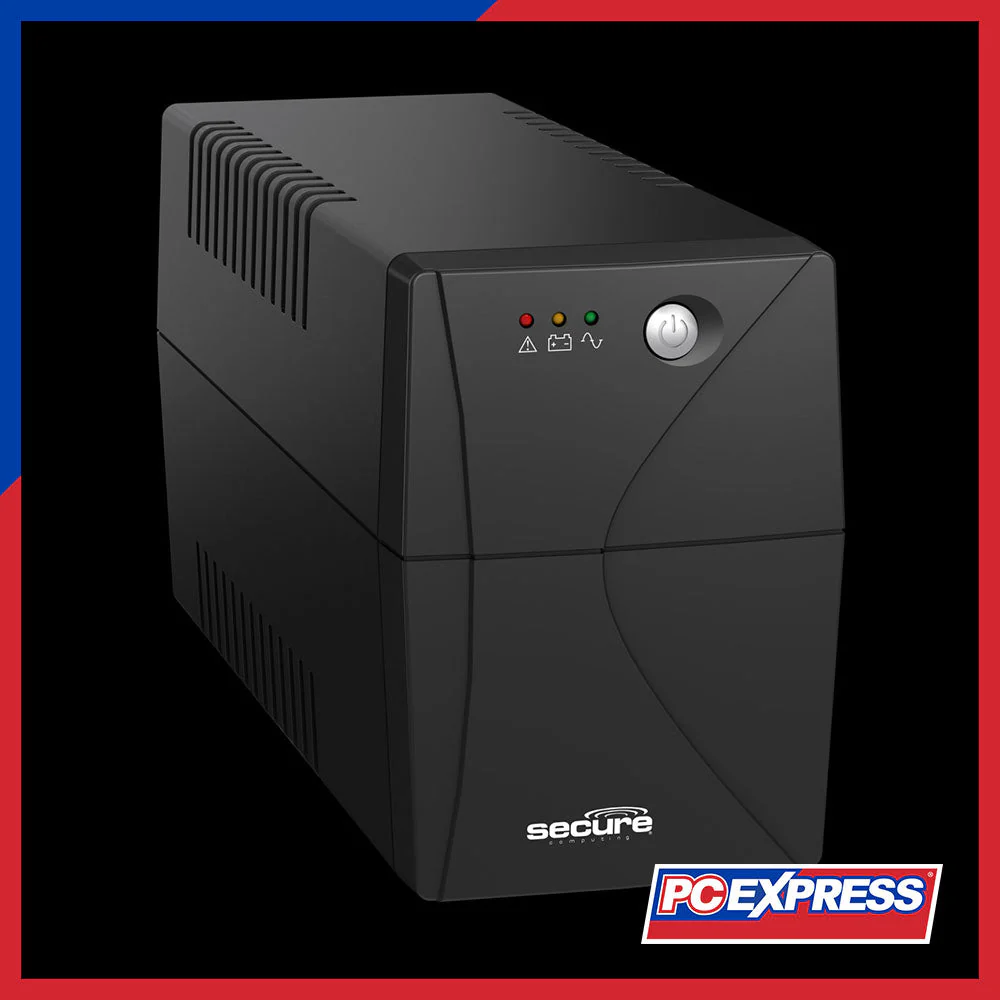 SECURE 650VA UPS (BLACK)