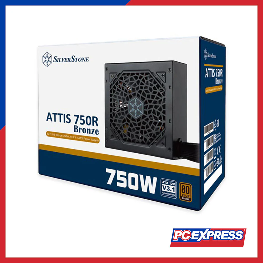 SILVERSTONE ATTIS 750W 80+ Bronze Non-Modular Power Supply - Image 12