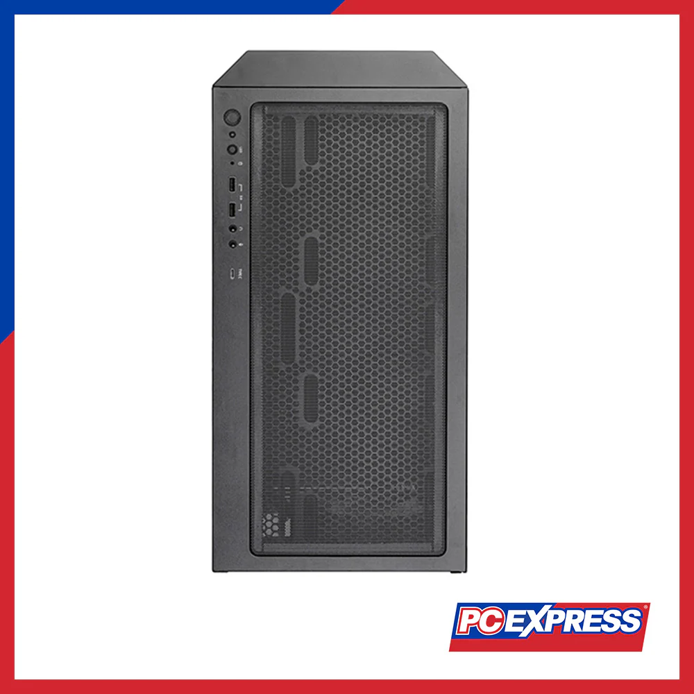 SILVERSTONE Fara 514X Tempered Glass ARGB PC Case - Black - Image 8