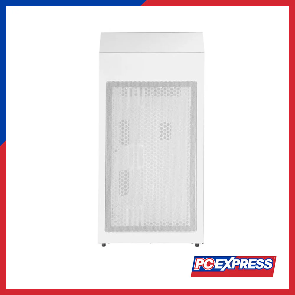 SILVERSTONE FARA R1 V2 TG Mesh Front Mid-Tower ATX Chassis (White) - Image 3