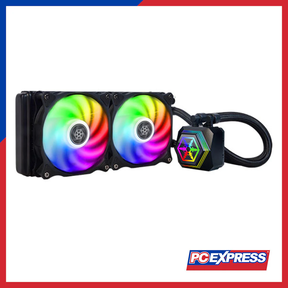 SILVERSTONE PERMAFROST 240 ARGB (PF240-ARGB / V2 ) All-In-One CPU Liquid Cooler
