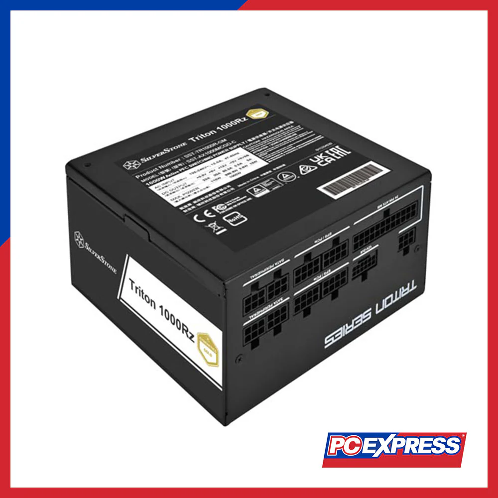 SILVERSTONE Triton 1000Rz Cybenetics Gold 1000W Fully Modular ATX Power Supply - Image 6