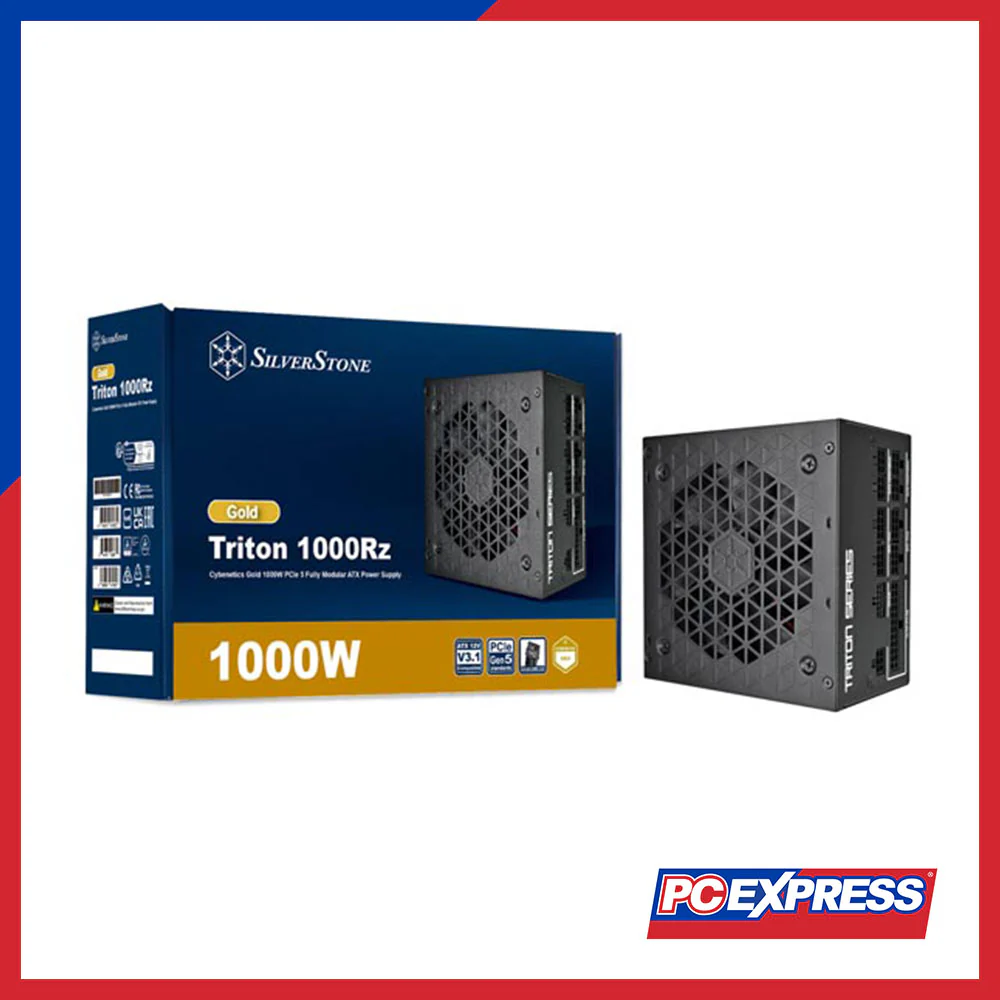 SILVERSTONE Triton 1000Rz Cybenetics Gold 1000W Fully Modular ATX Power Supply - Image 7