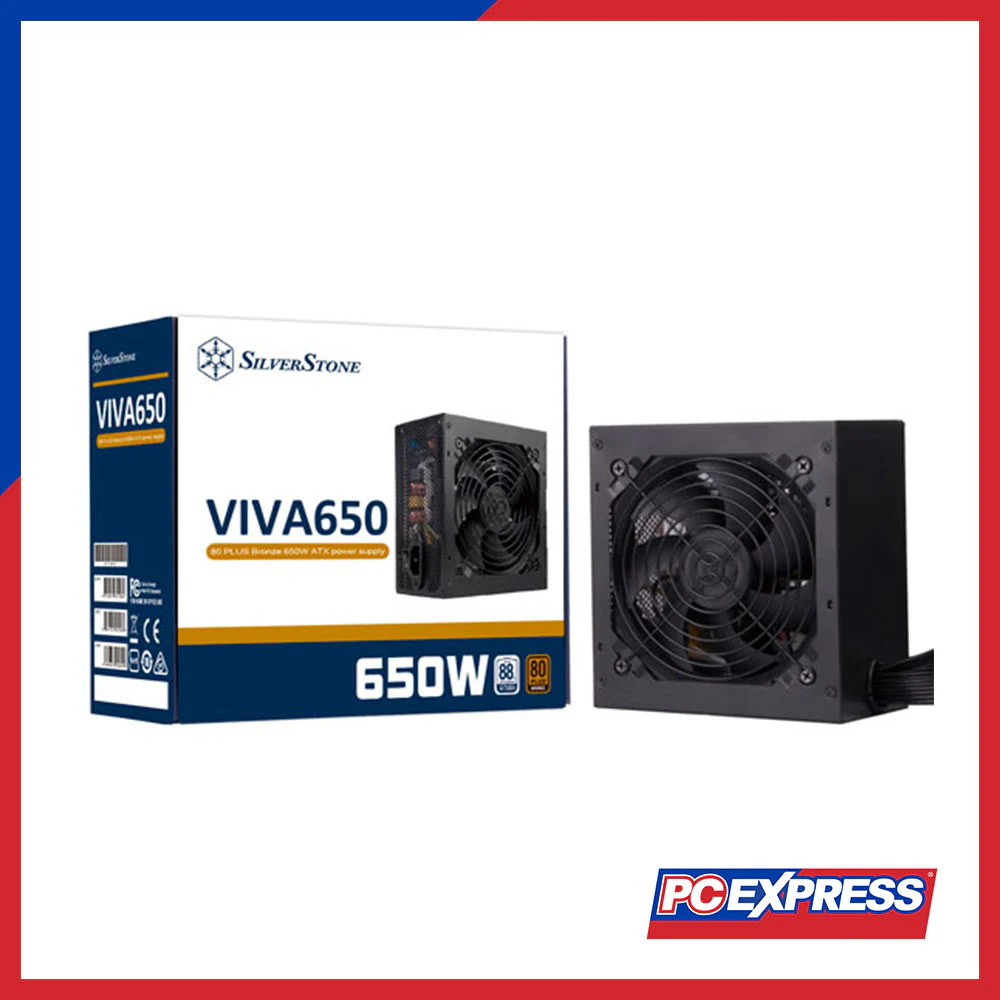 SILVERSTONE VIVA 650W 80+ Bronze Non-Modular True Rated Power Supply - Image 6