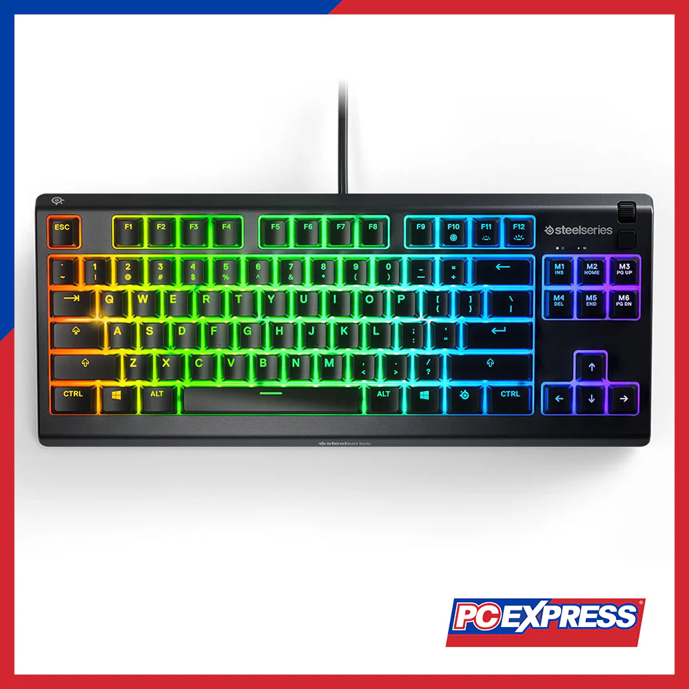 STEELSERIES Apex 3 Tenkeyless Gaming Keyboard - Black (64831)