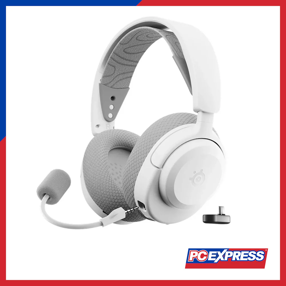 STEELSERIES Arctis Nova 3X Wireless Gaming Headset - White (61690)