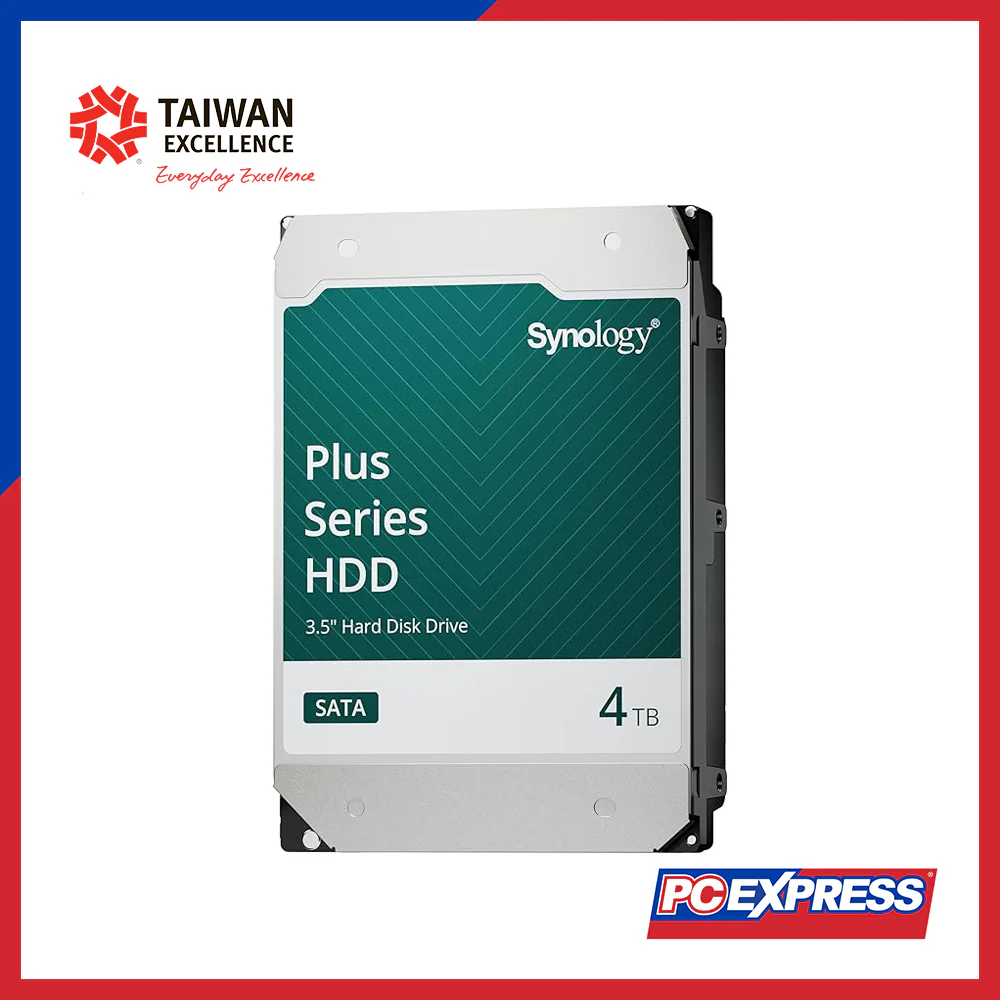 SYNOLOGY 4TB HAT3300-4T Plus Series 3.5" SATA HDD