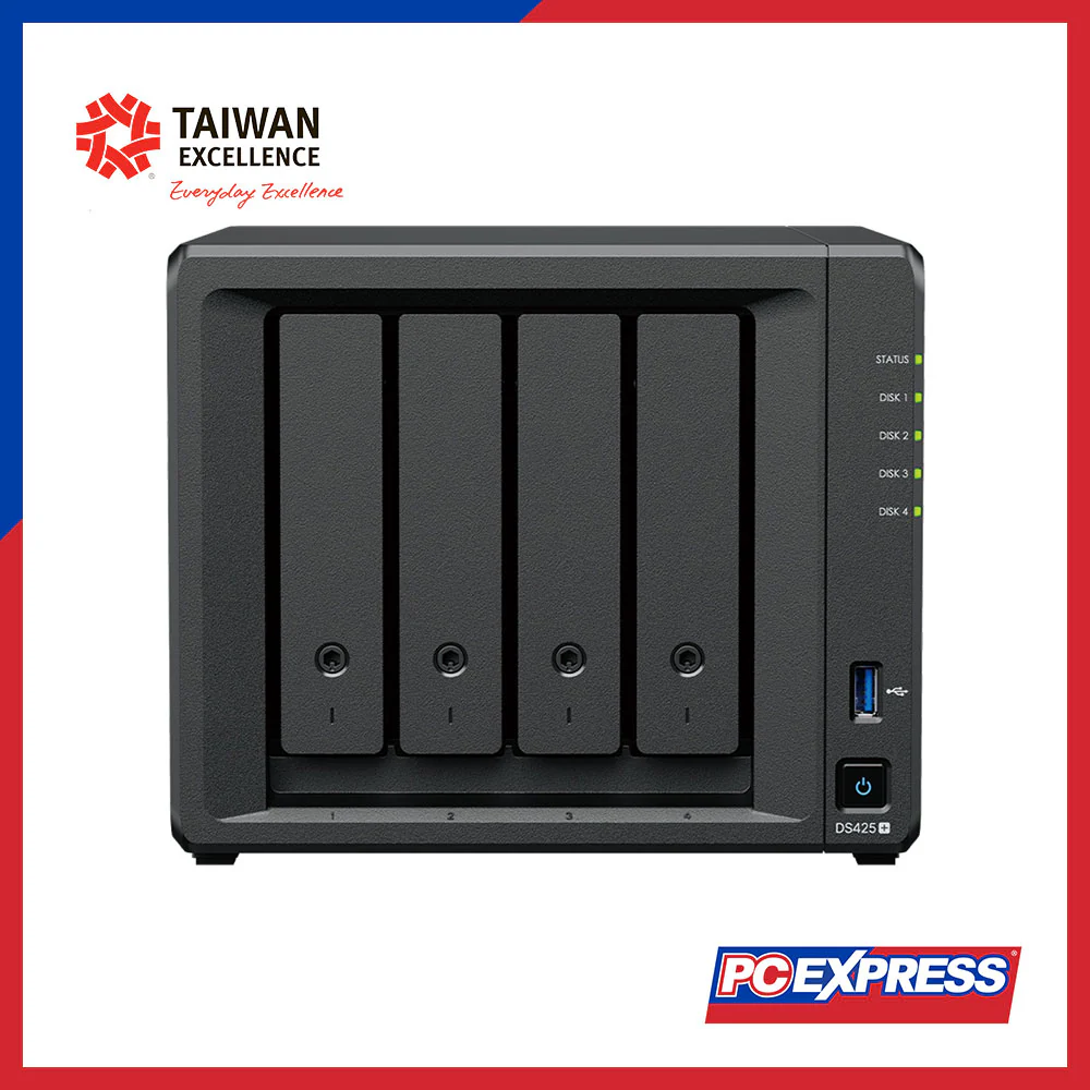 SYNOLOGY DiskStation DS425+ 4-BAY NAS