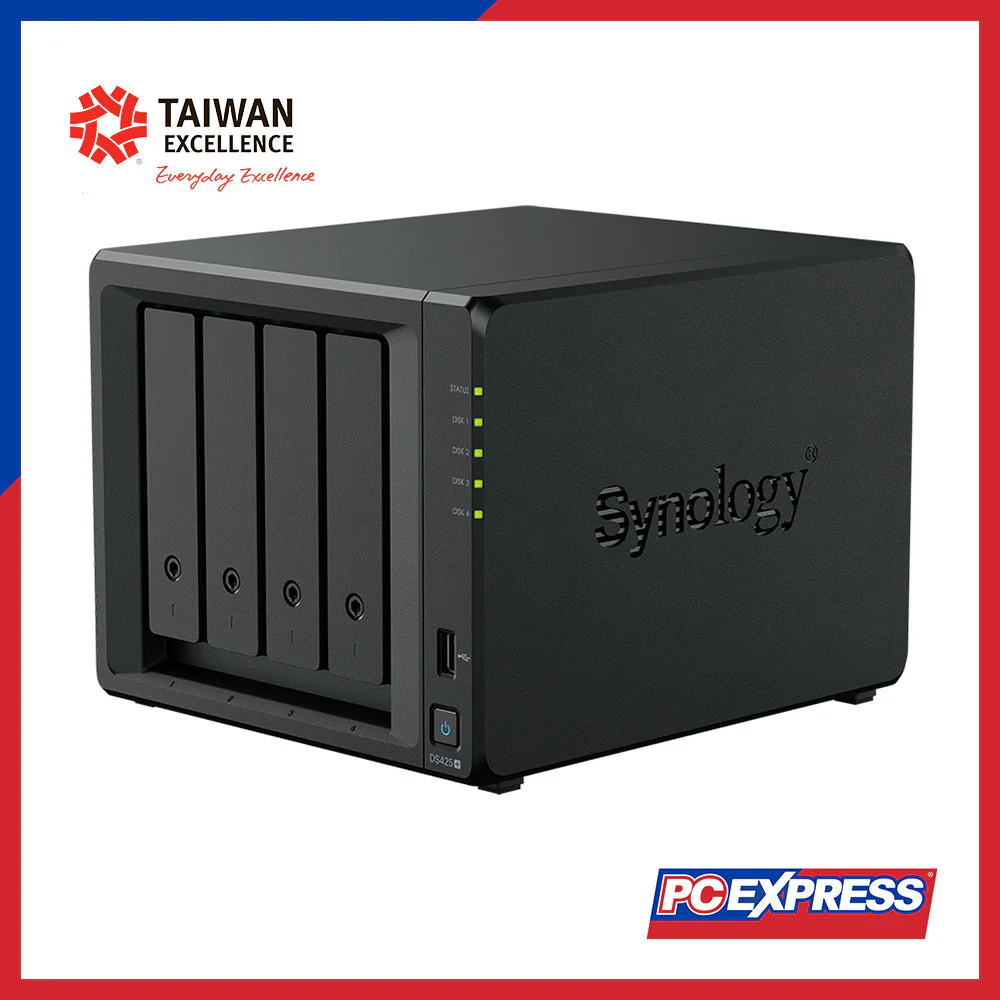 SYNOLOGY DiskStation DS425+ 4-BAY NAS - Image 2