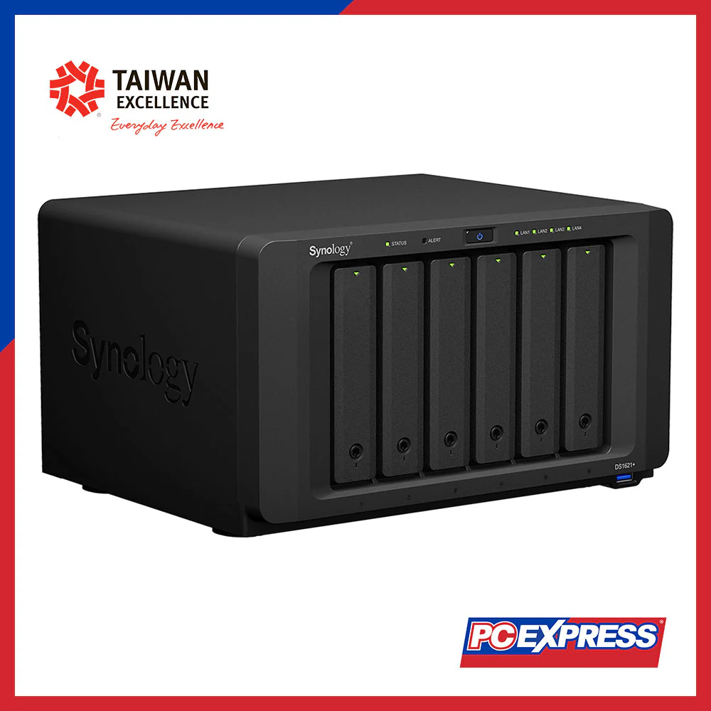 SYNOLOGY DS-1621+ 6BAY Desktop NAS Server - Image 6