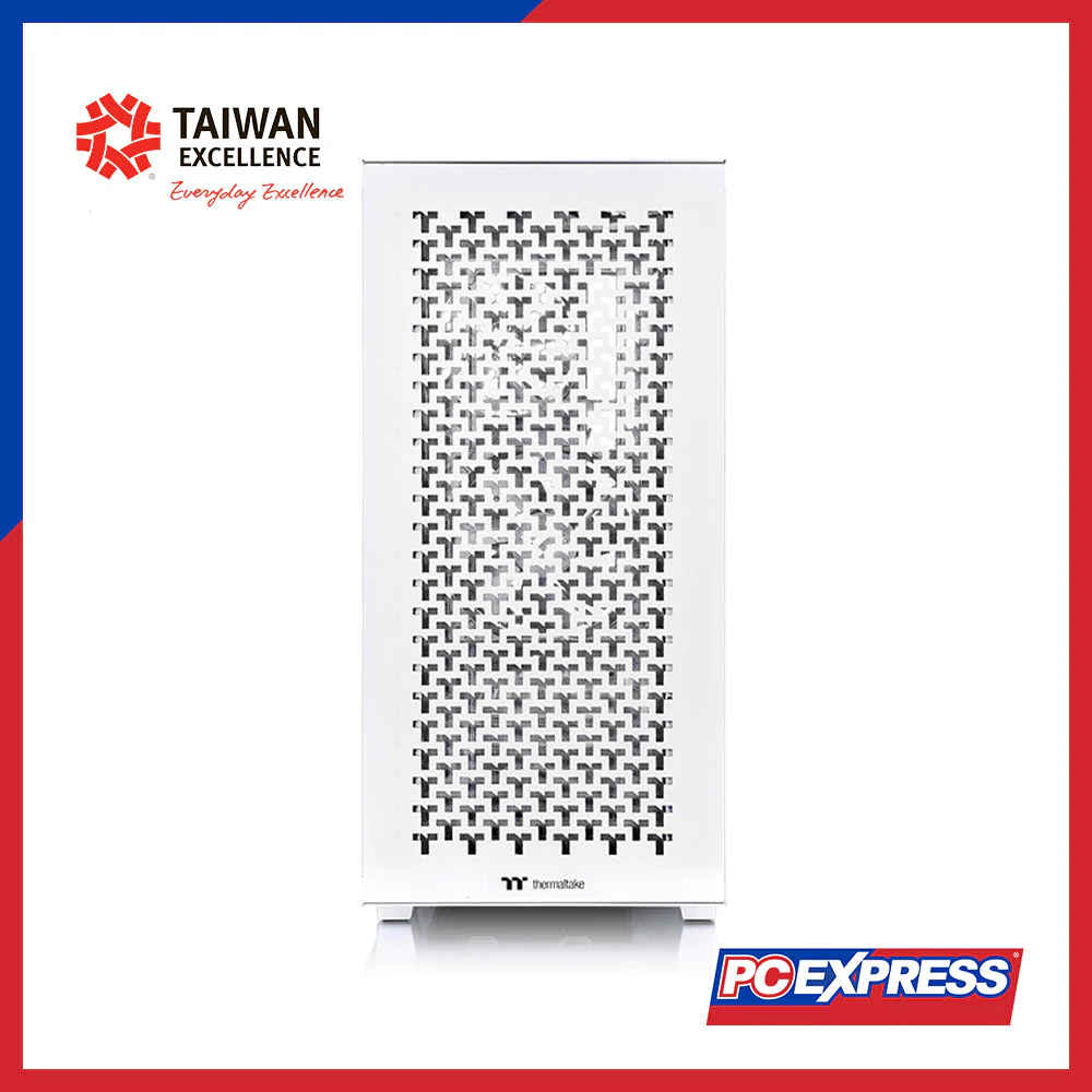 THERMALTAKE Divider 300 Air Tempered Glass Mid Tower Chassis - Snow Edition - Image 2