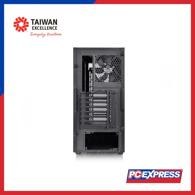 THERMALTAKE Divider 300 Air Tempered Glass Mid Tower Chassis (Black) - Image 6