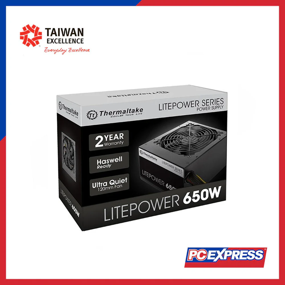 THERMALTAKE Litepower 650W Power Supply - Image 4