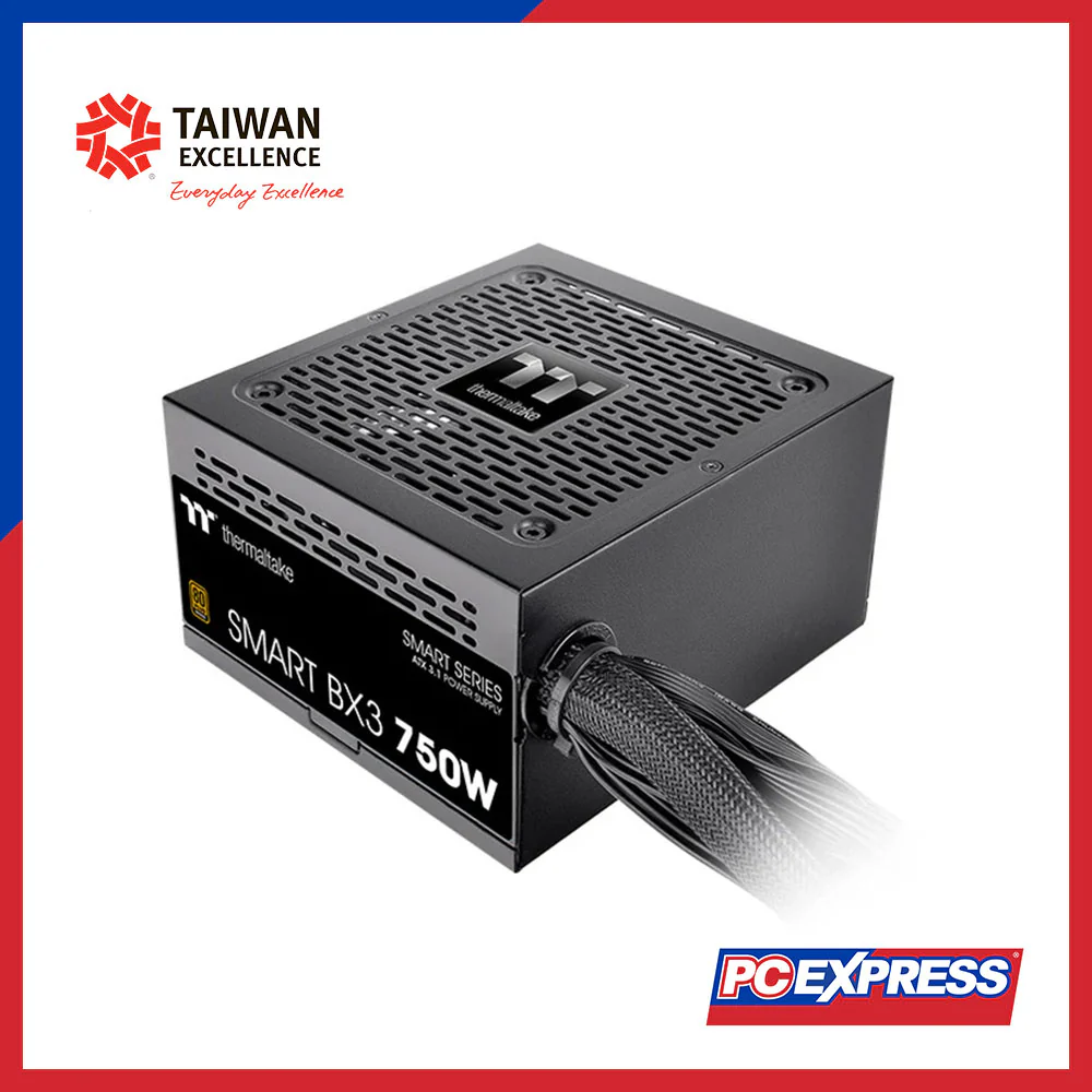 THERMALTAKE Smart BX3 750W 80+ Bronze ATX 3.1 Non-Modular Power Supply